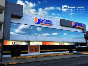 Benavides & Medina Arquitectos Panamá: Comerciales Sucursal Canal Bank